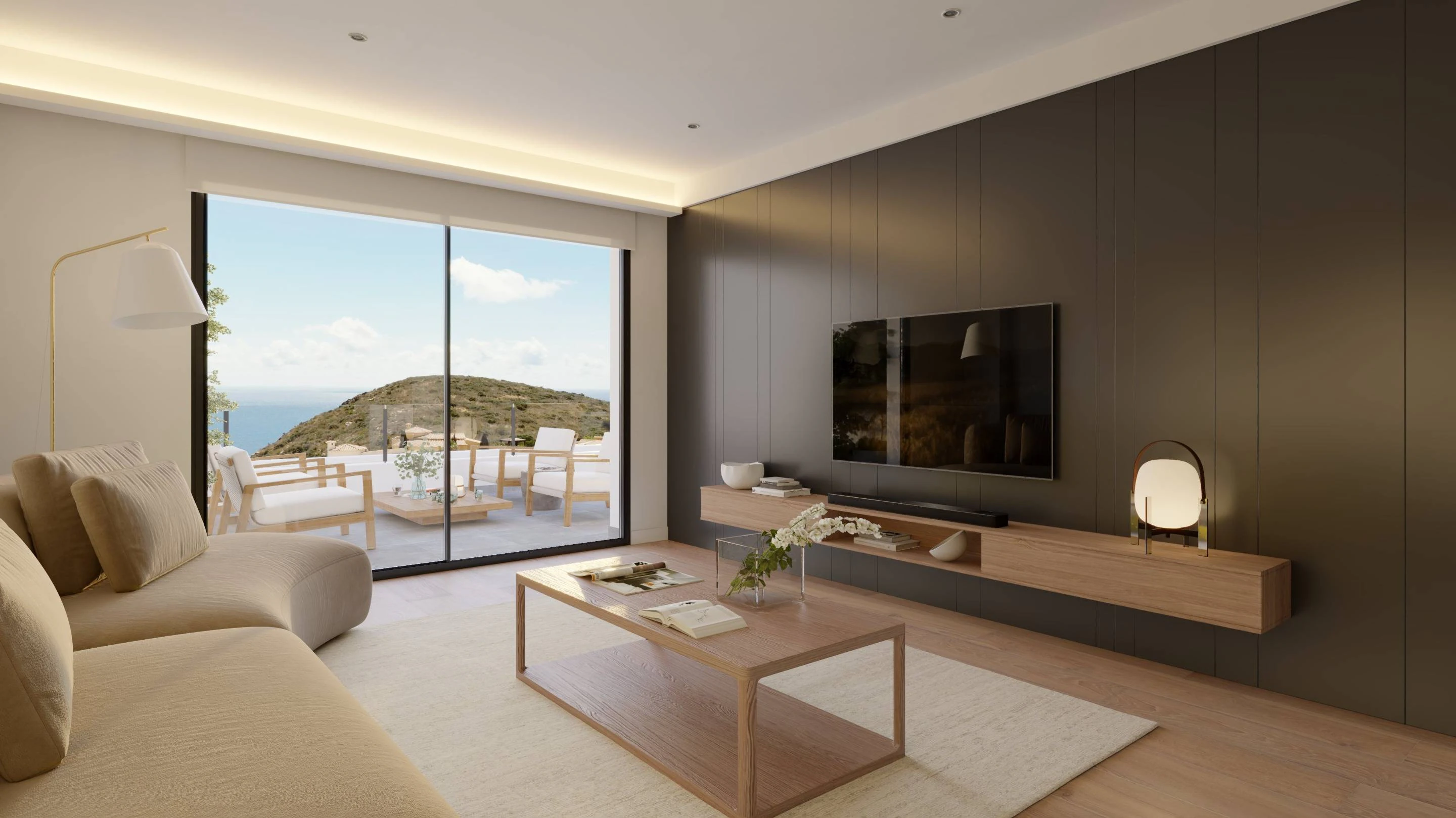 DG5298 - Volledig ingerichte appartementen met 2 en 3 slaapkamers te koop in Benitachell, Costa Blanca
