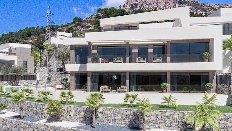 Villa de lujo con vistas panorámicas al mar en Calpe
