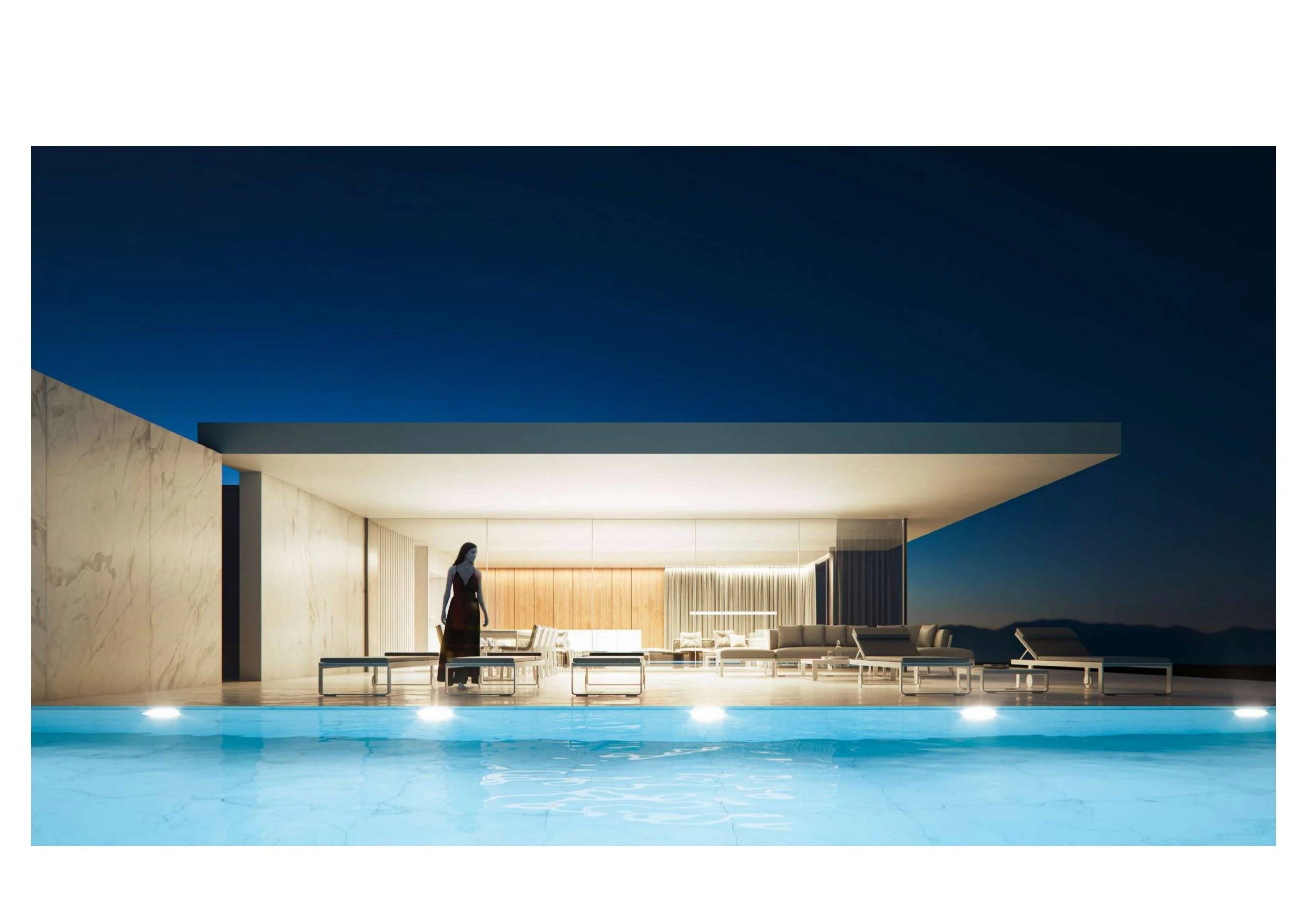 Villa Celestia. Vistas panorámicas del mar y la montaña en esta villa a la venta en Moraira
