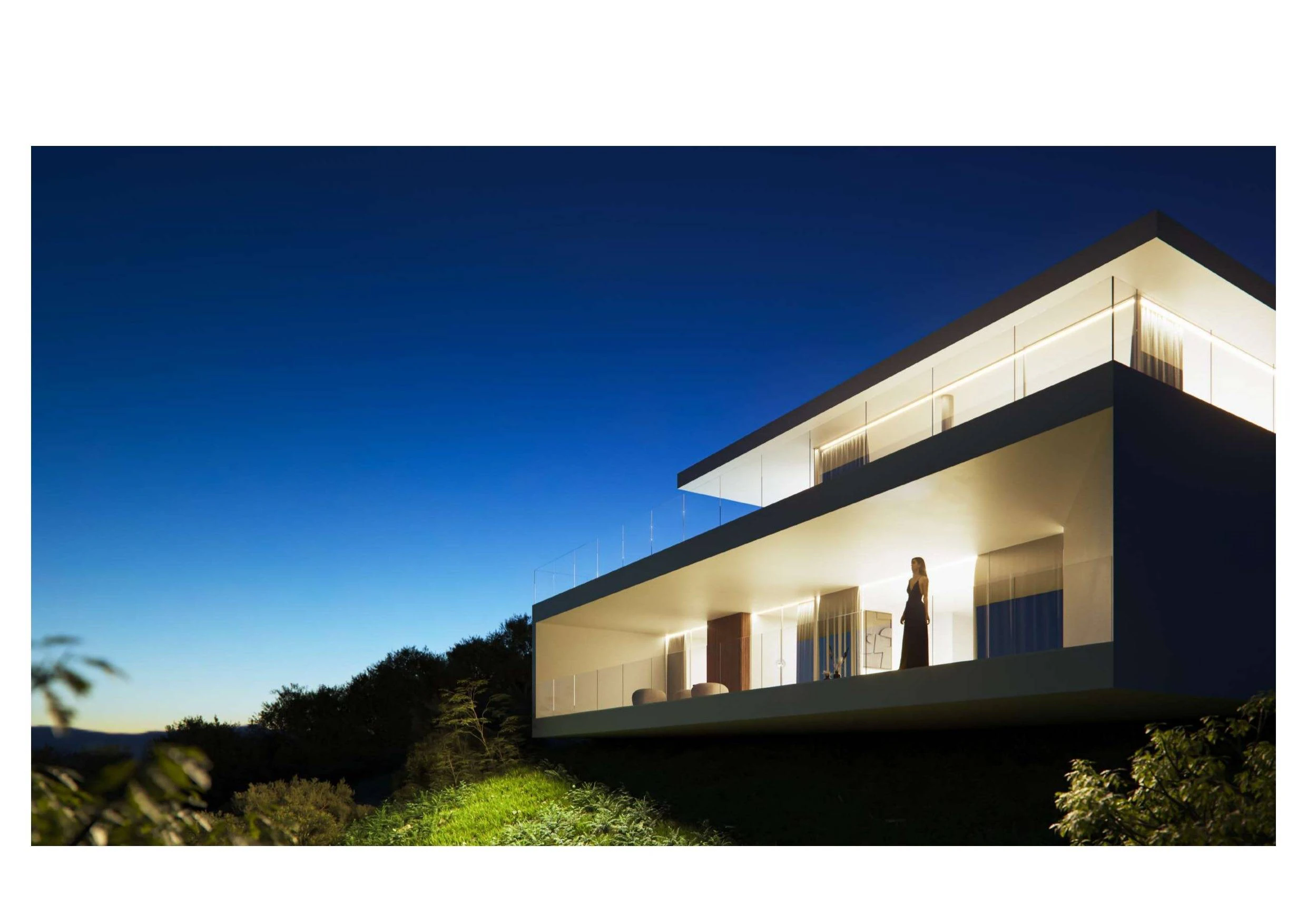 Villa Celestia. Vistas panorámicas del mar y la montaña en esta villa a la venta en Moraira