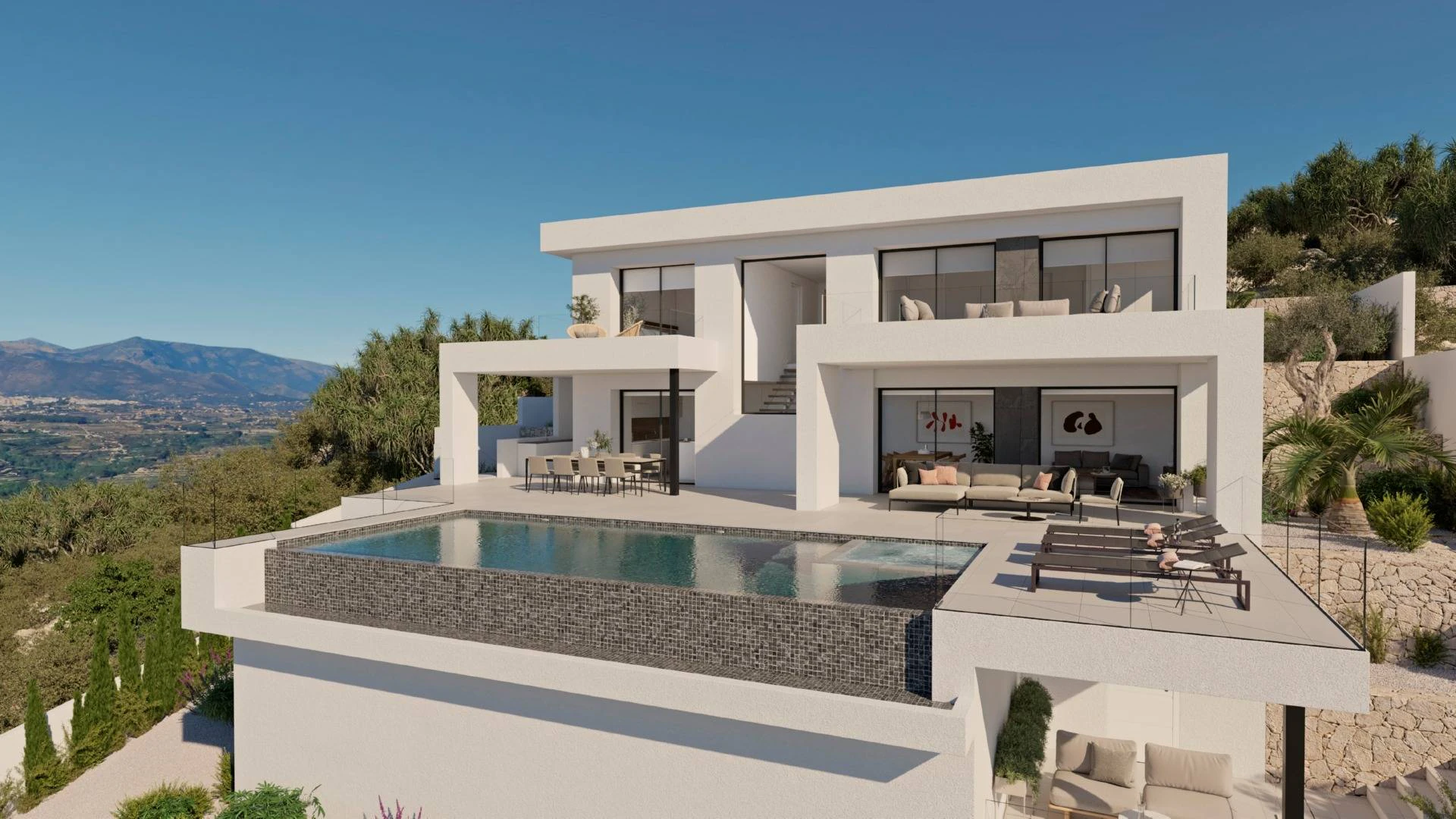 Extraordinaria villa de lujo de 5 dormitorios a la venta en Benitachell, Costa Blanca.