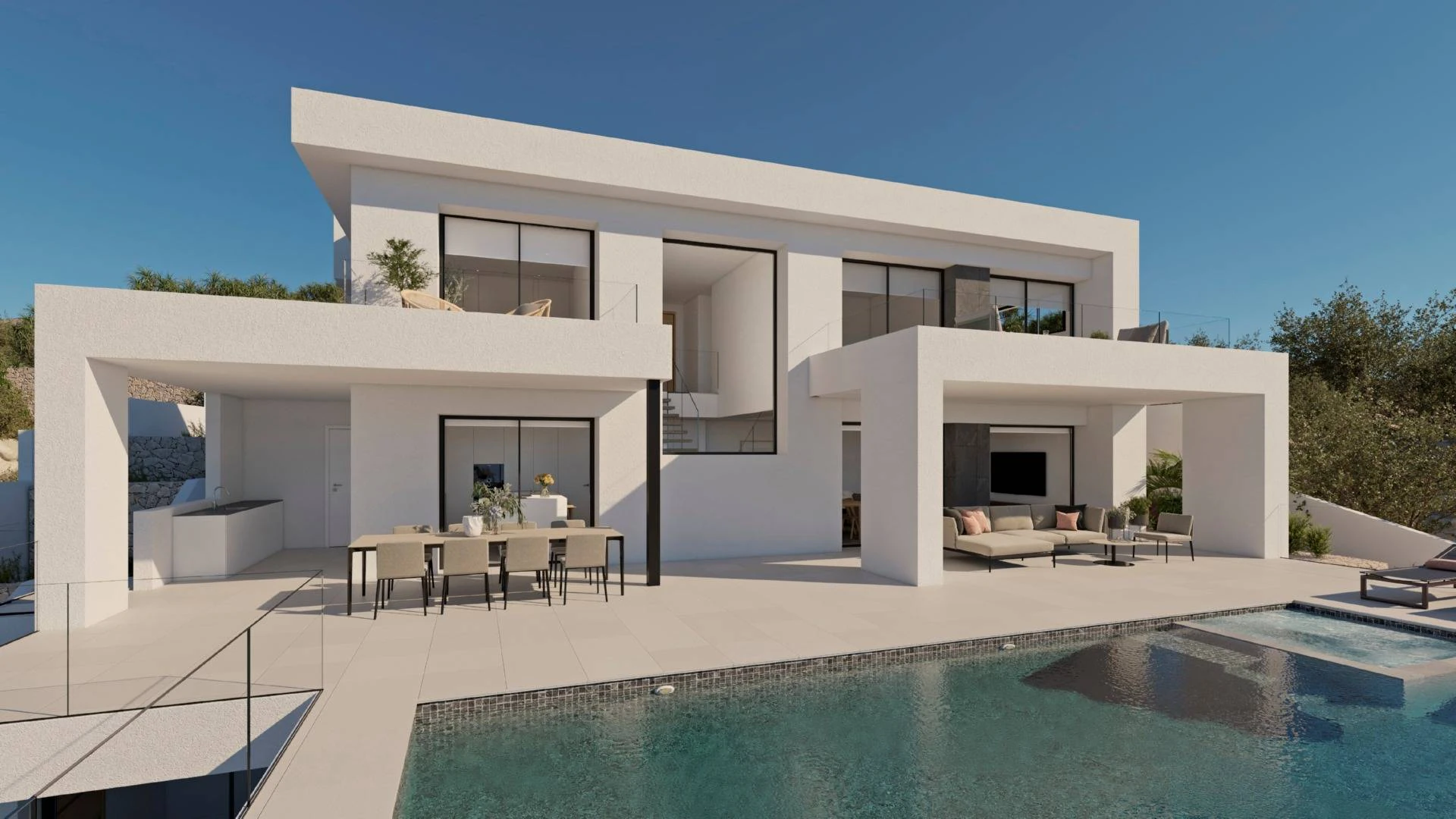 Extraordinaria villa de lujo de 5 dormitorios a la venta en Benitachell, Costa Blanca.