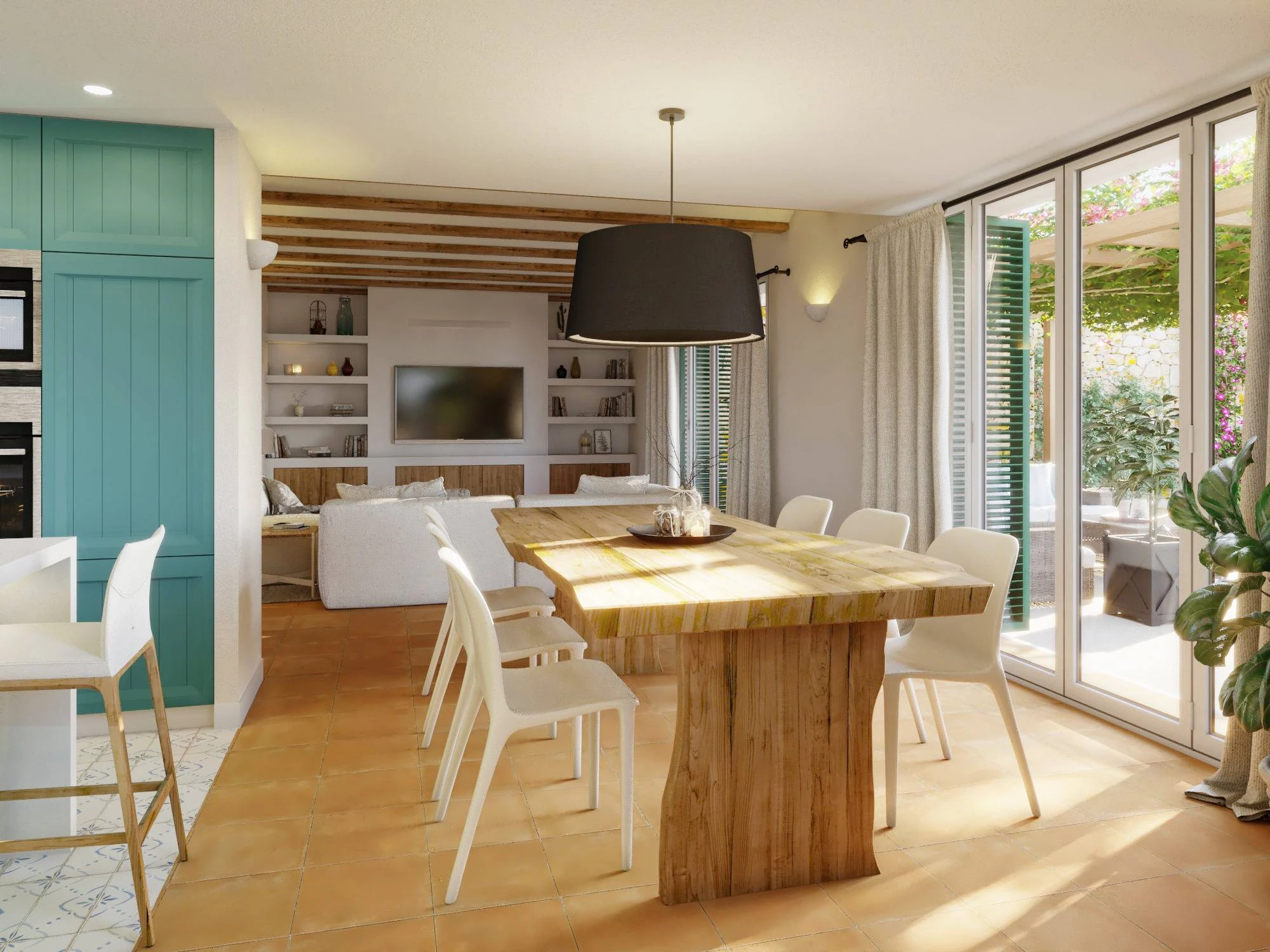 DG6591 - Nieuw Villa project Bougainvilleas. te koop op privé complex in Javea