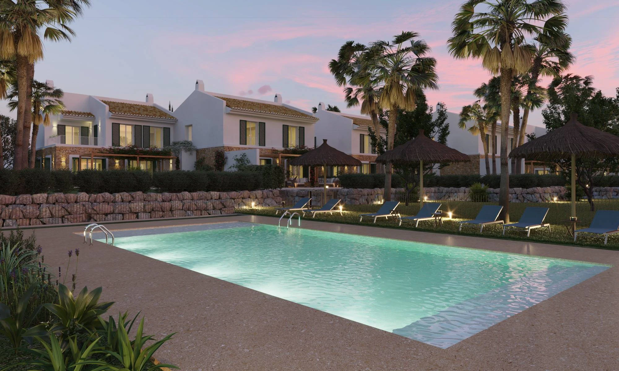 DG6591 - Nieuw Villa project Bougainvilleas. te koop op privé complex in Javea
