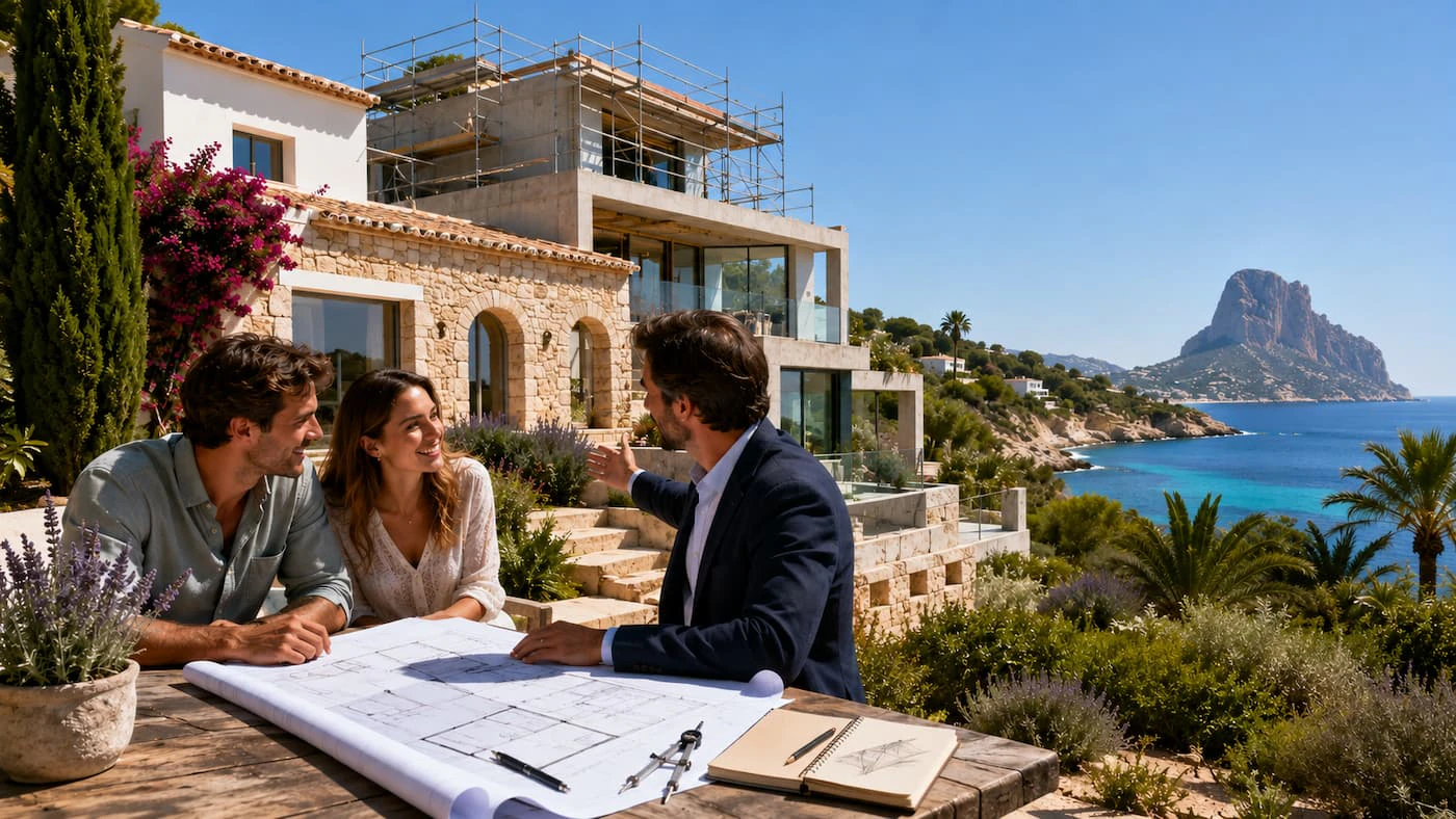 ¿Se puede reformar o ampliar una villa en Benissa? Guía de licencias y normativa