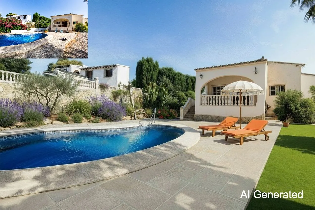 Villa para renovar en venta en Empedrola, Calpe