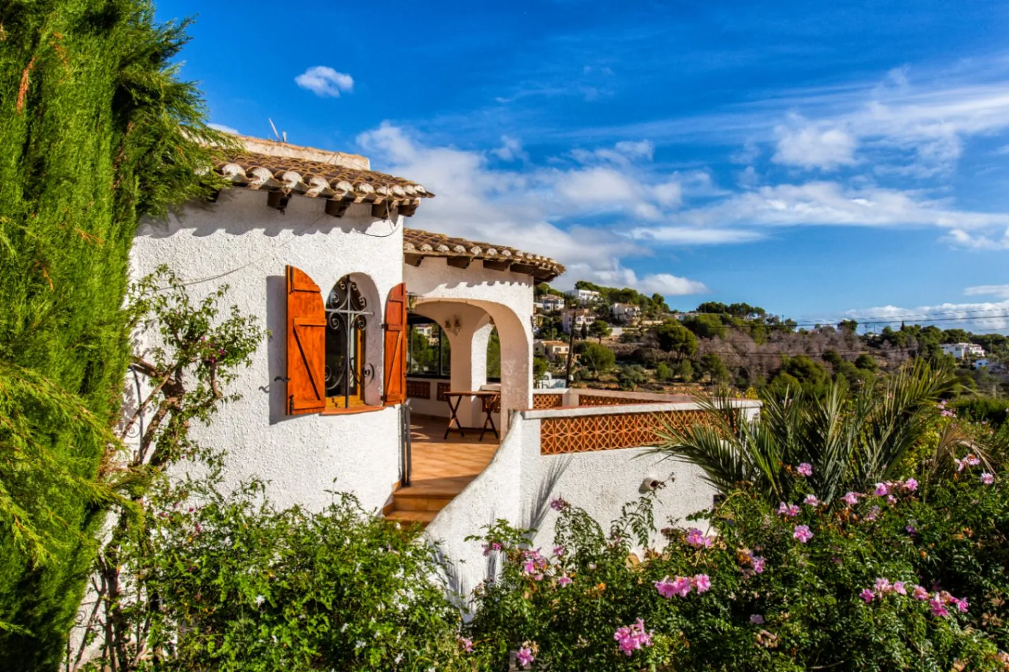 Villa tradicional española en venta en la costa de Benissa