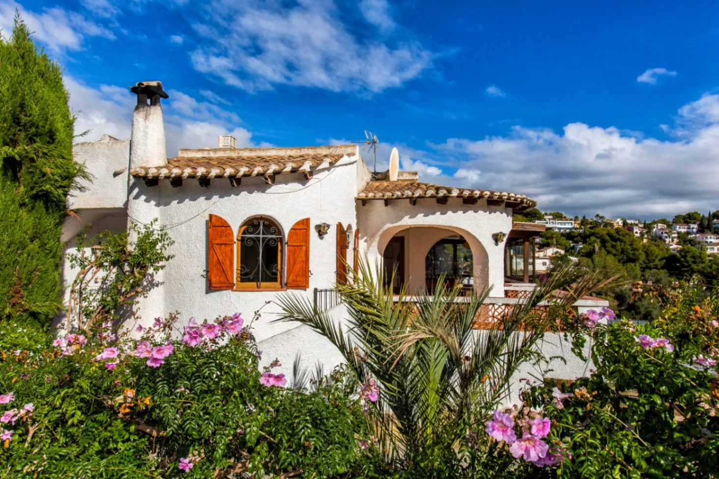Villa tradicional española en venta en la costa de Benissa
