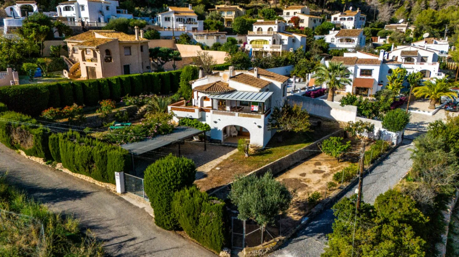 Villa tradicional española en venta en la costa de Benissa