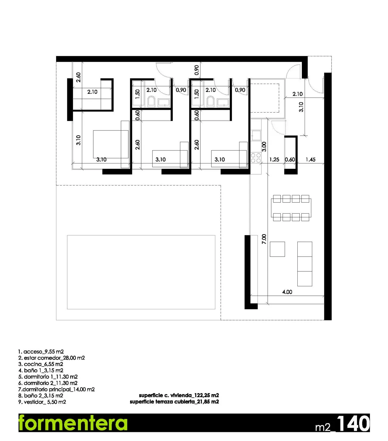 Villa en venta en Pedreguer