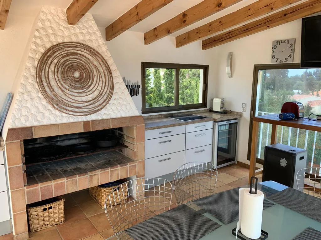 Luxury villa with sea views and two guest houses for sale in Benissa