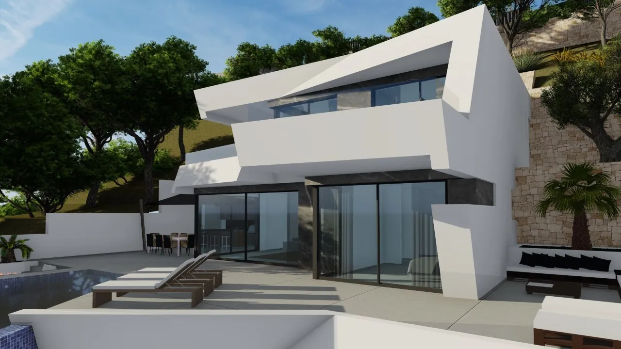 NEW MODERN VILLA PROJECT IN CALPE