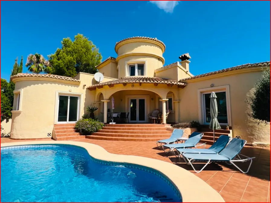 Villa en venta en Moraira