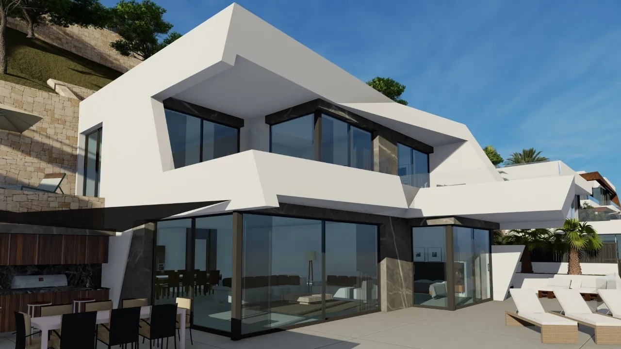 NEW MODERN VILLA PROJECT IN CALPE