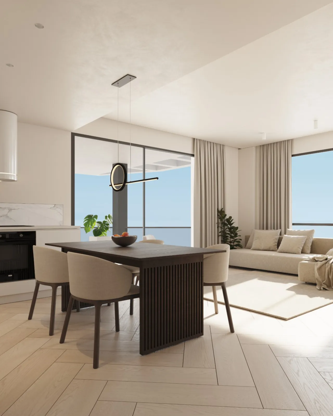 New build flats for sale in Calpe, near the beach