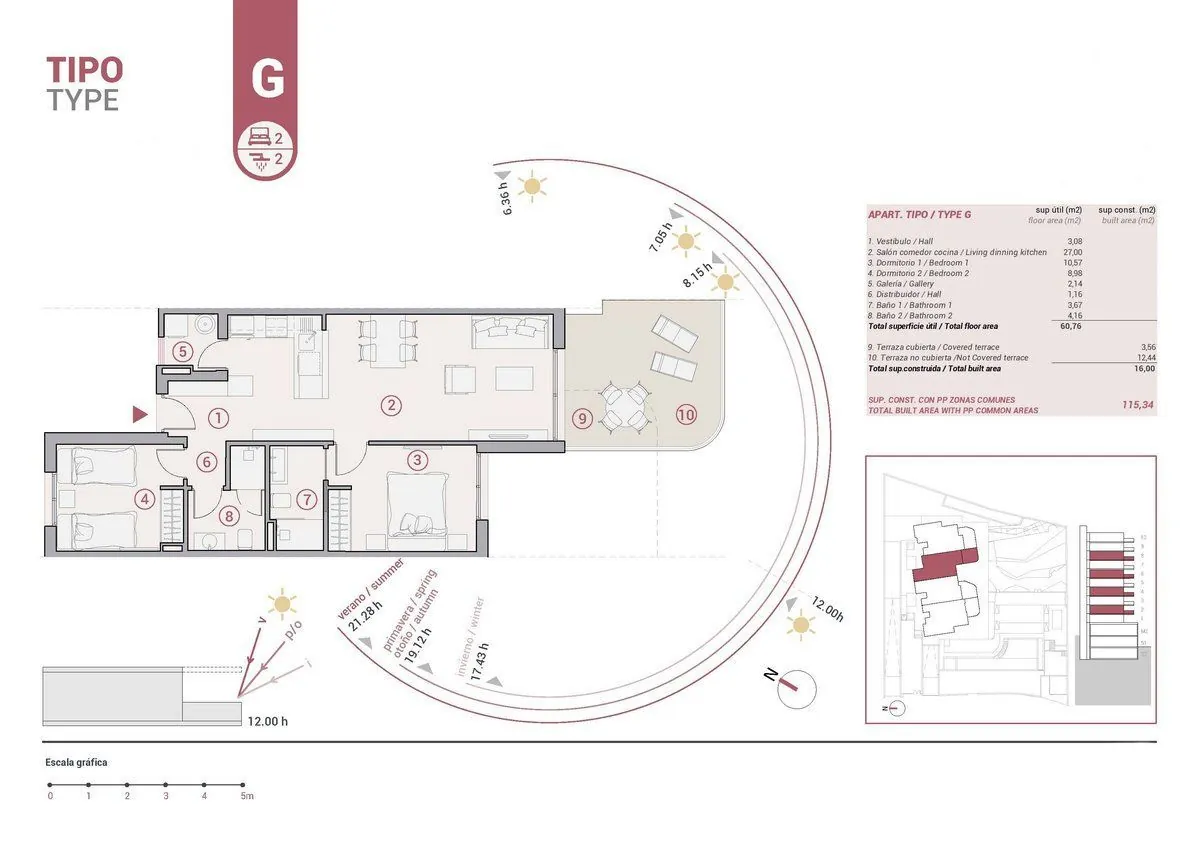 Apartamento en venta en Calpe