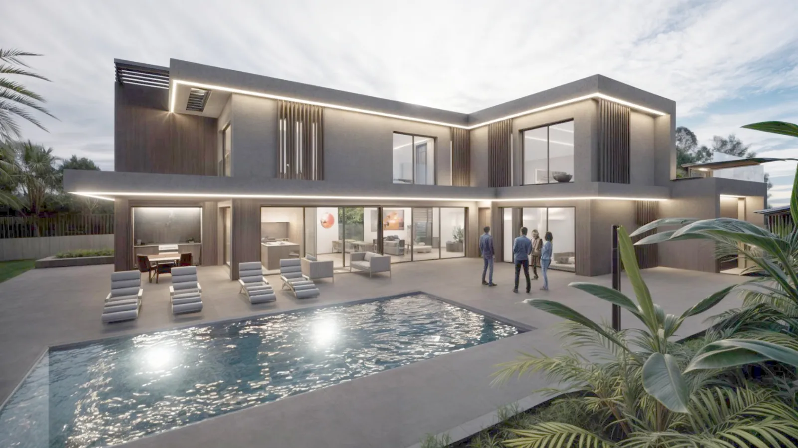 Luxury modern villa in Gran Sol, Calpe with sea views