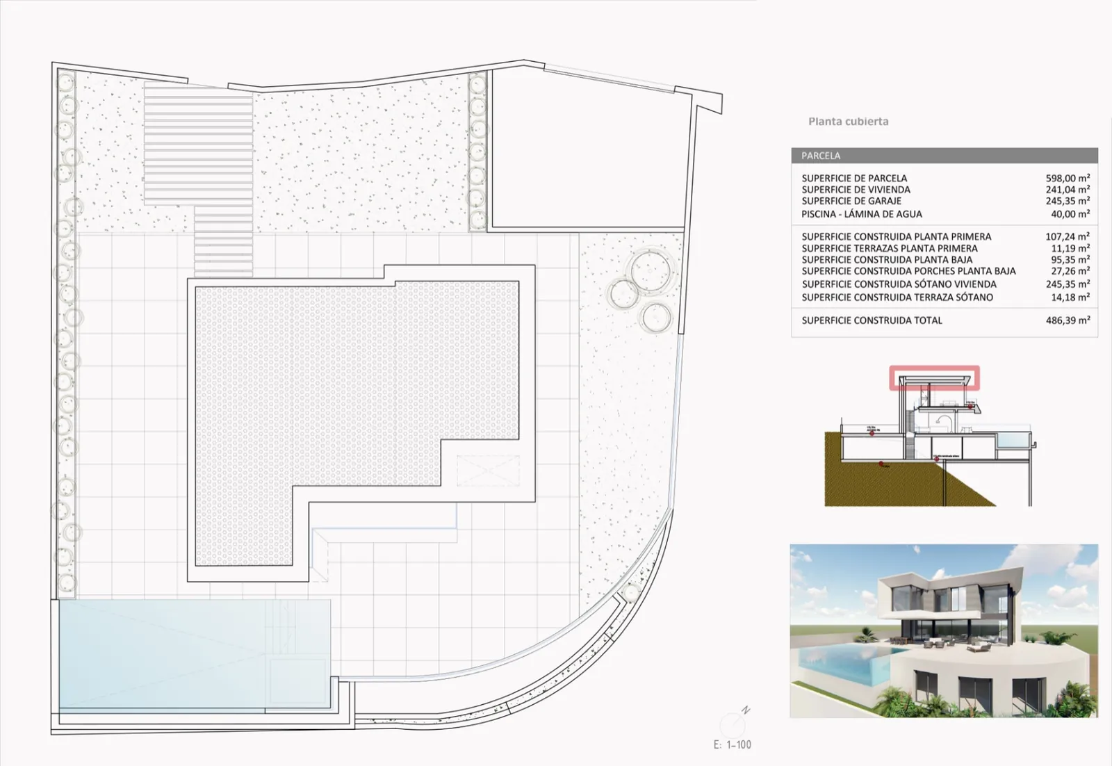 Villa de lujo con vistas al mar en venta en Finestrat