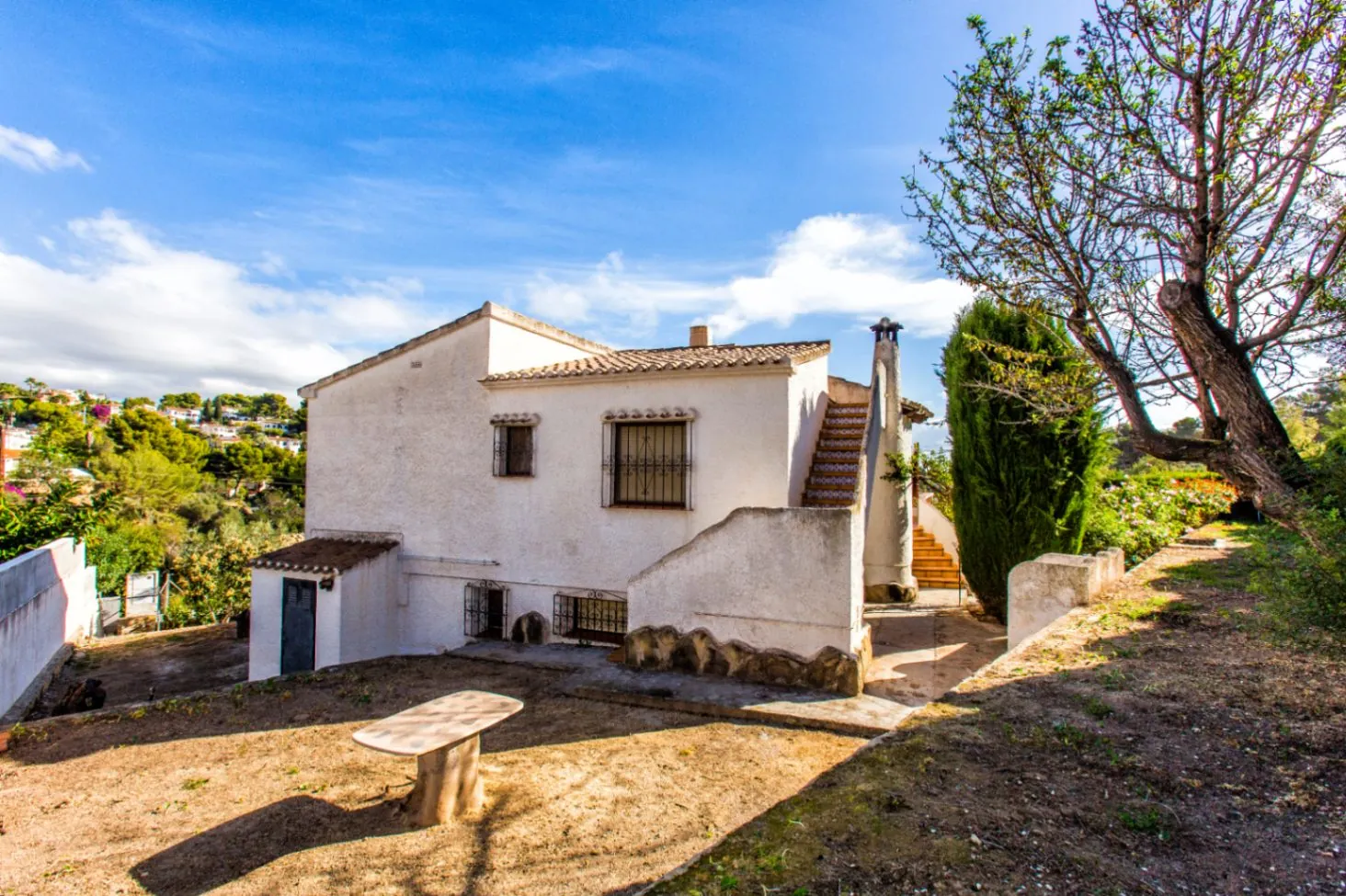 Villa tradicional española en venta en la costa de Benissa
