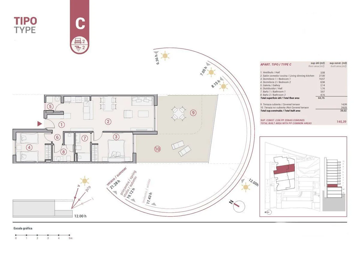 Apartamento en venta en Calpe