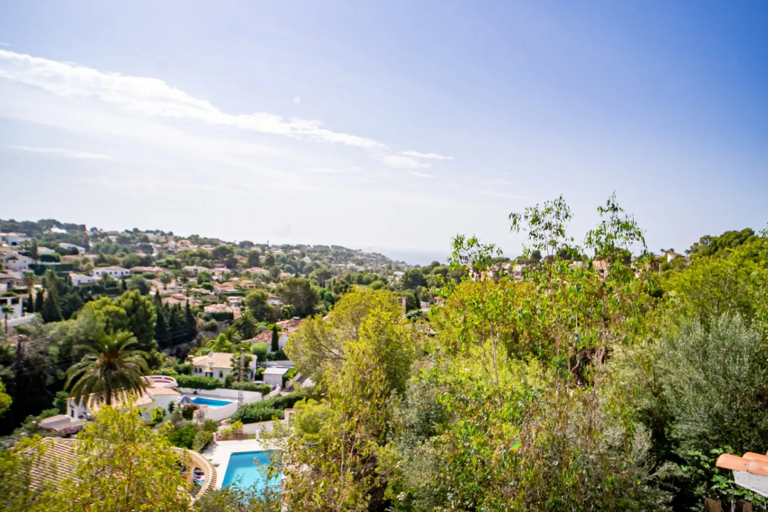 Villa con vistas al mar en venta en Benissa