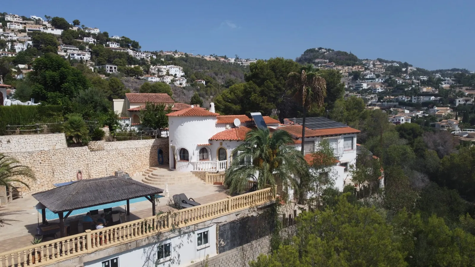 Villa con vistas al mar en venta en Benissa
