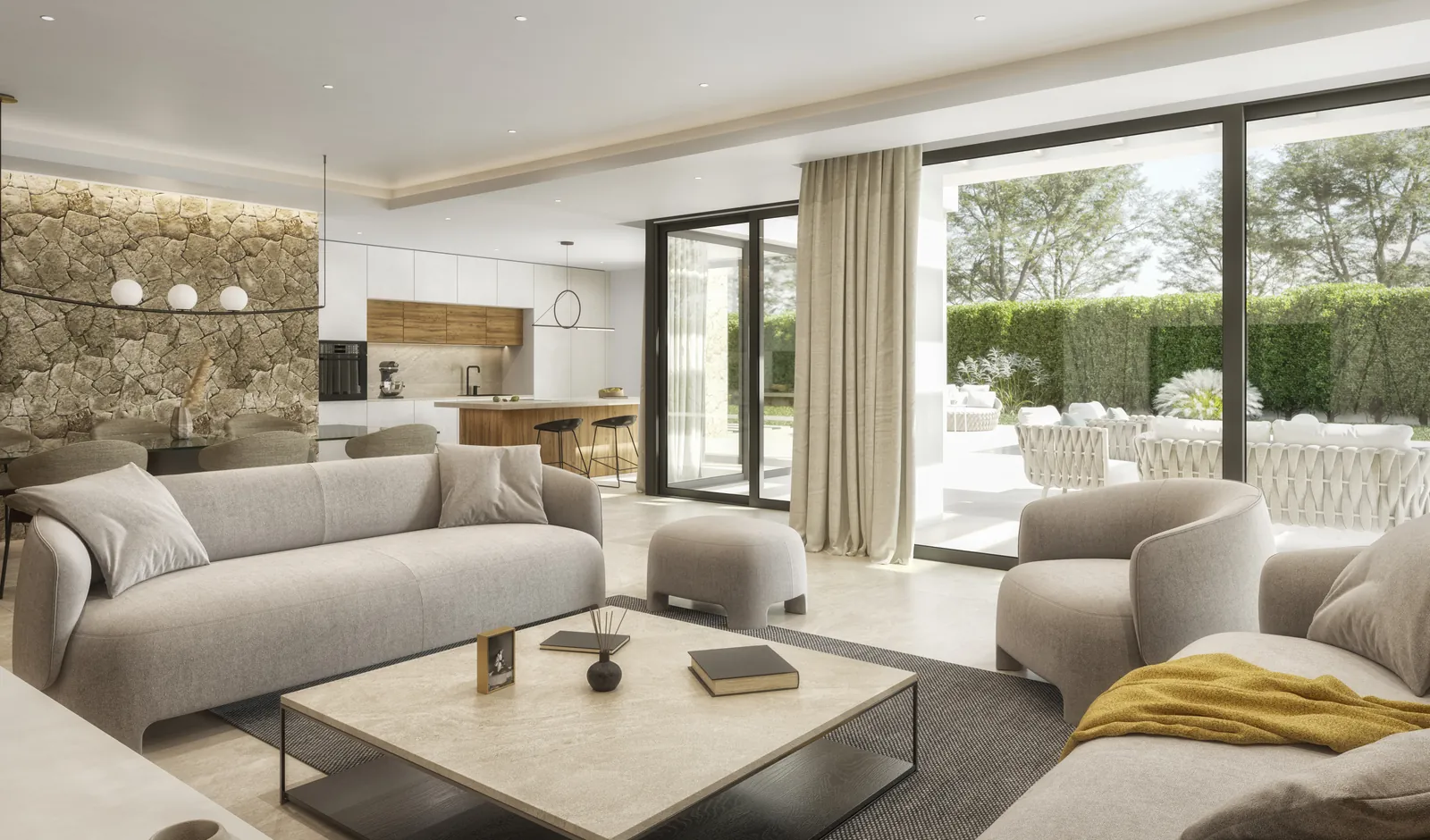 Projet de villa moderne à seulement 1 km de la célèbre plage d'El Portet à Moraira