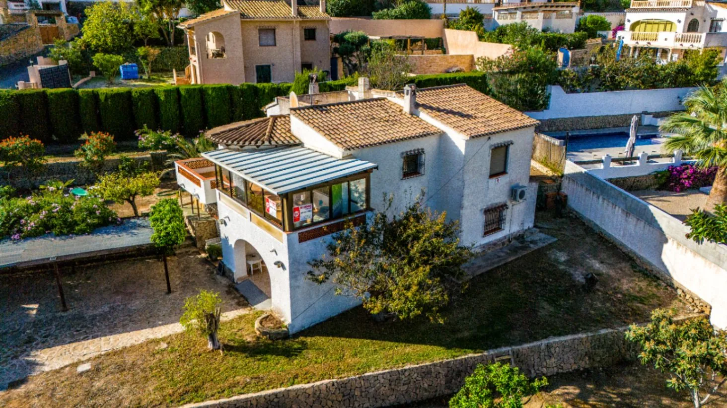 Villa tradicional española en venta en la costa de Benissa