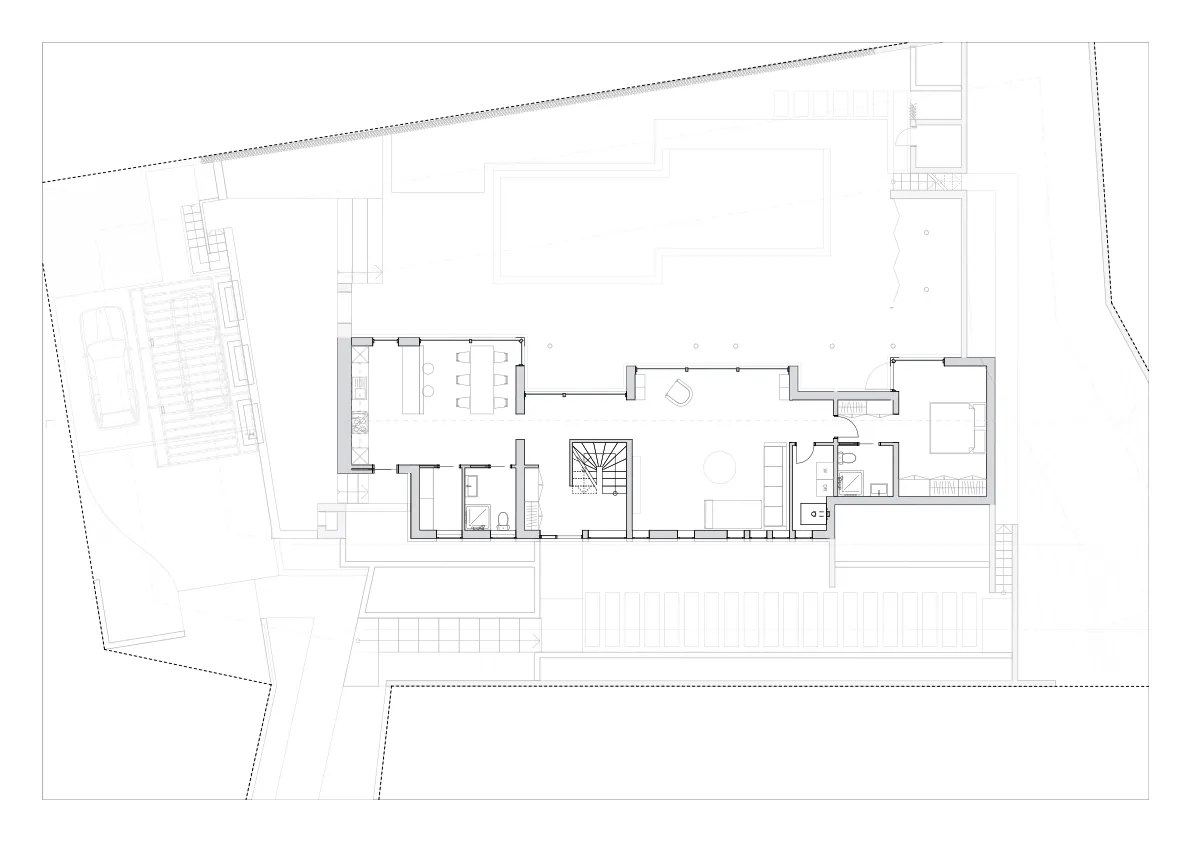 Proyecto: moderna villa en venta en Benimeit, Moraira