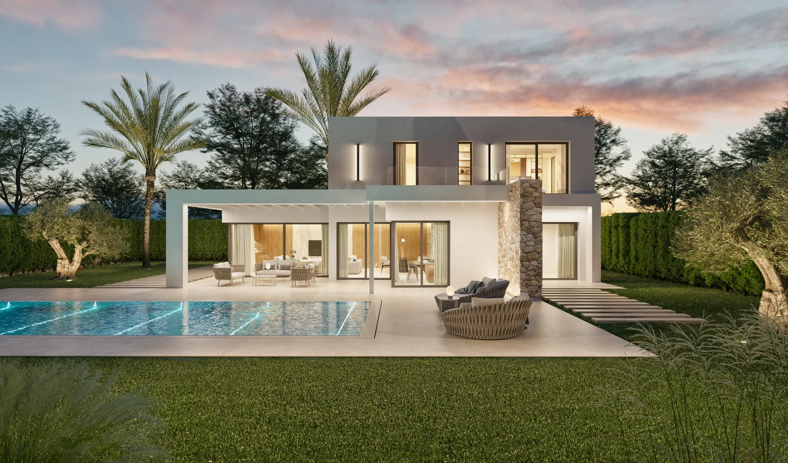 Projet de villa moderne à seulement 1 km de la célèbre plage d'El Portet à Moraira