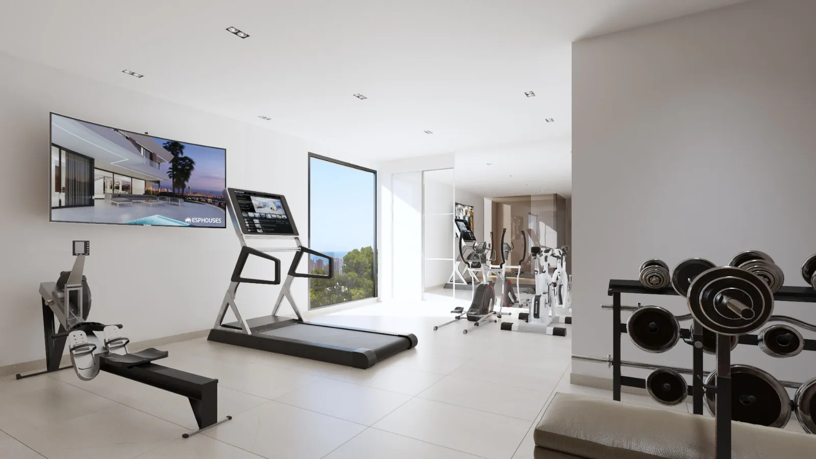 Villa de lujo con vistas al mar en venta en Finestrat