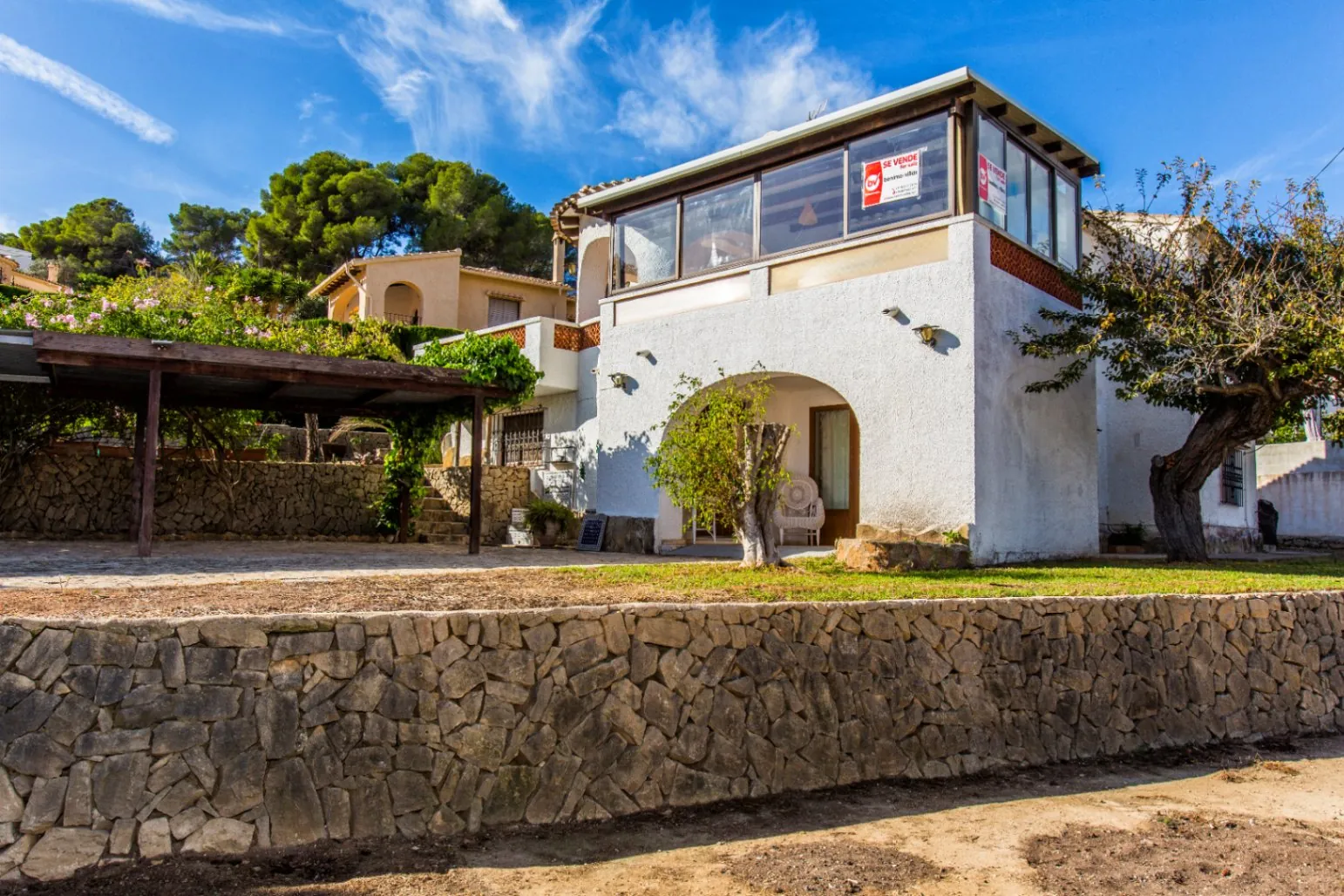Villa tradicional española en venta en la costa de Benissa