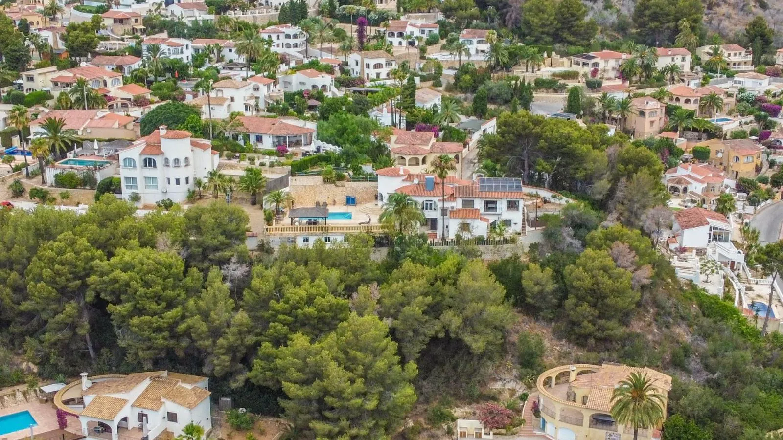 Villa con vistas al mar en venta en Benissa