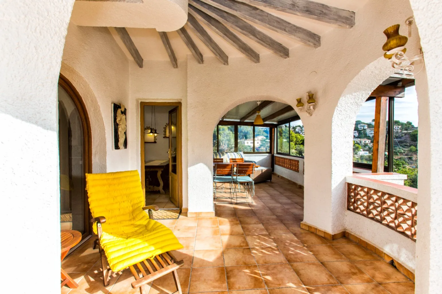 Villa tradicional española en venta en la costa de Benissa
