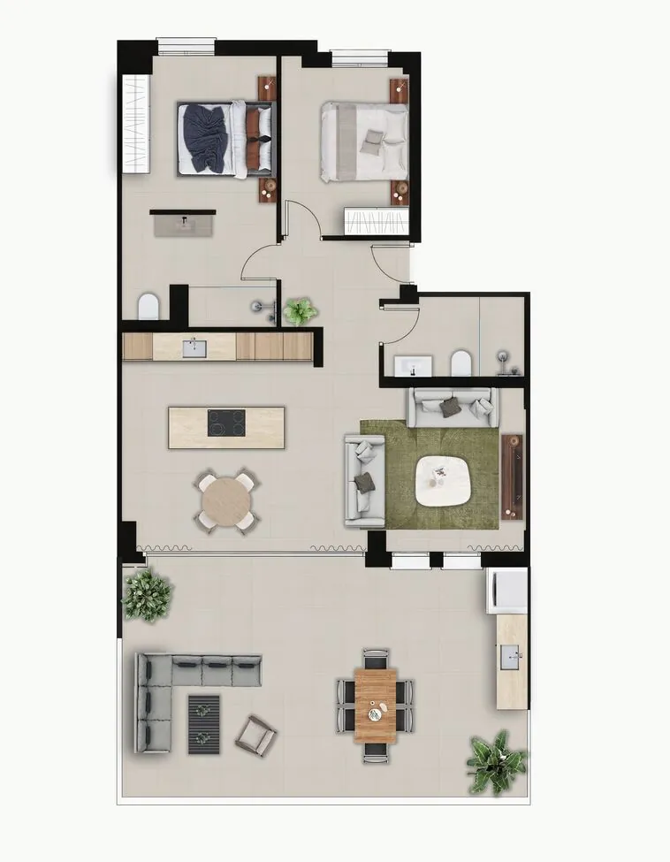 Penthouse Penthouse en venta en La Sella Golf