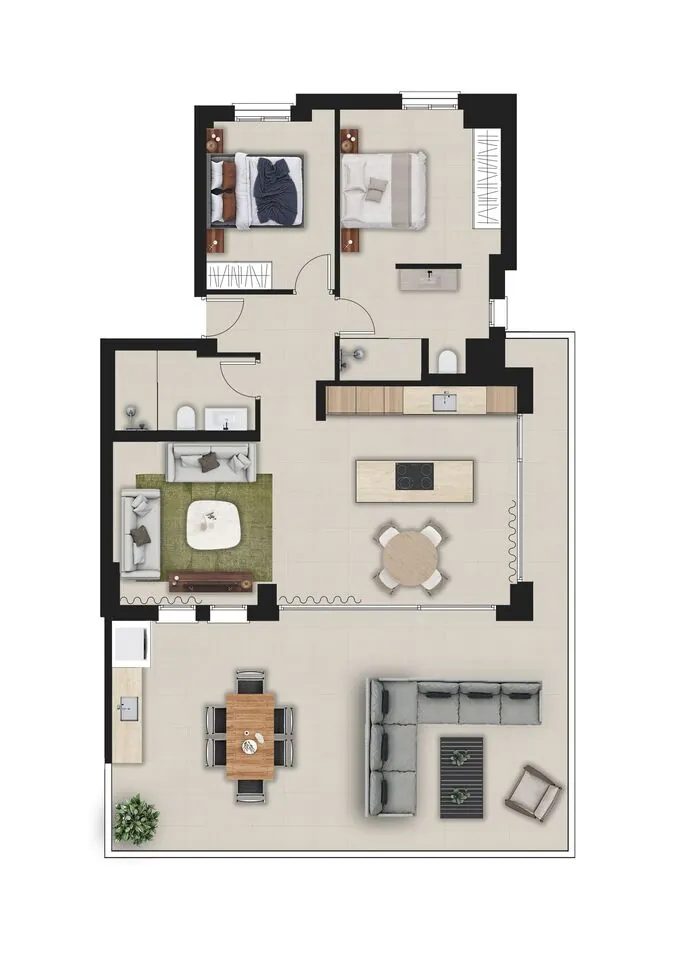 Penthouse Penthouse en venta en La Sella Golf