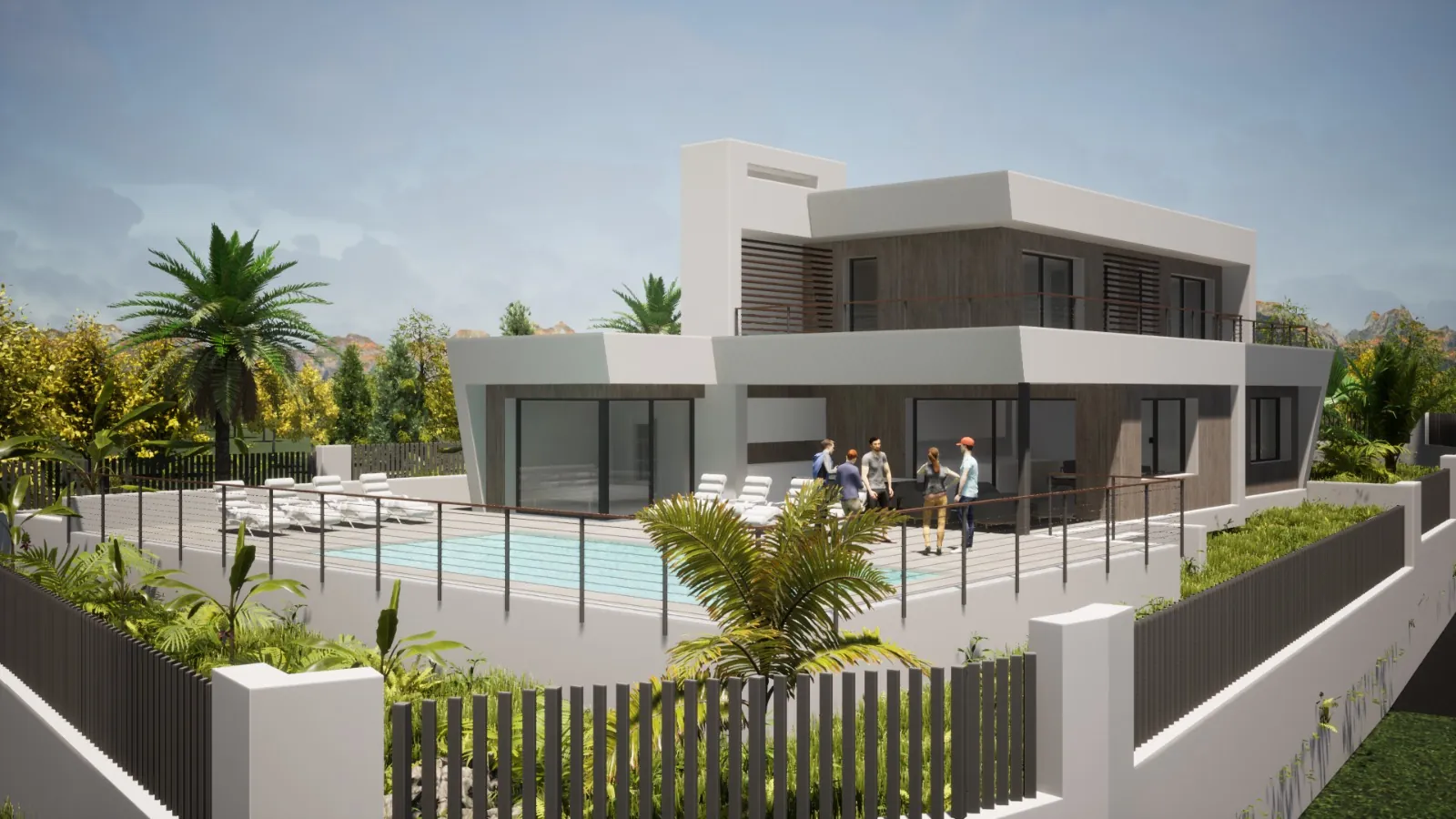 Zeitgenössische Villa zum Verkauf in Calpe