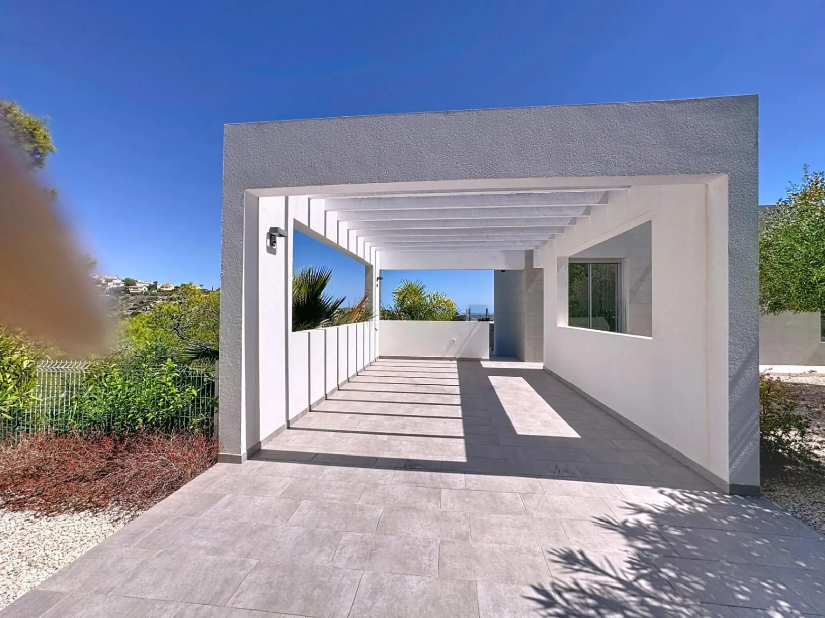 Cumbre del Sol villa moderna con vistas al mar y piscina privada