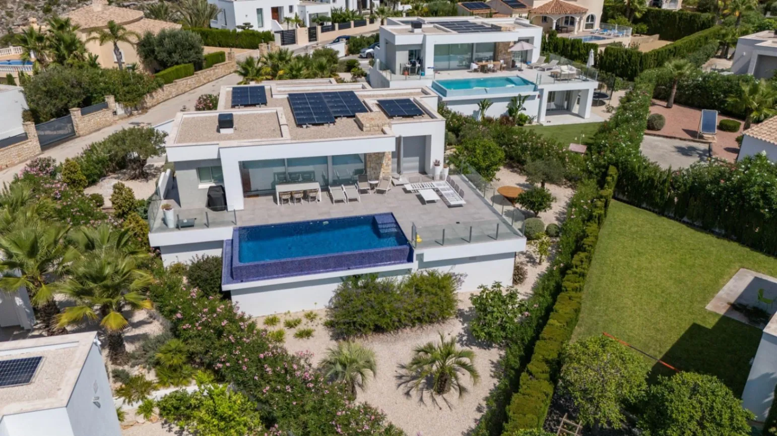 Cumbre del Sol Villa moderna con vistas al mar