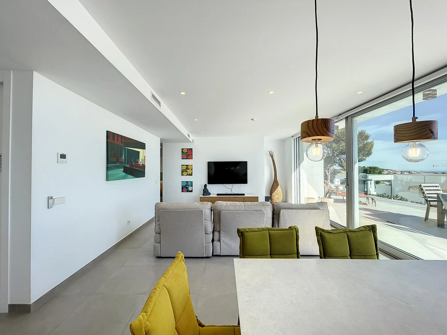 Villa moderna con vistas al mar y piscina privada