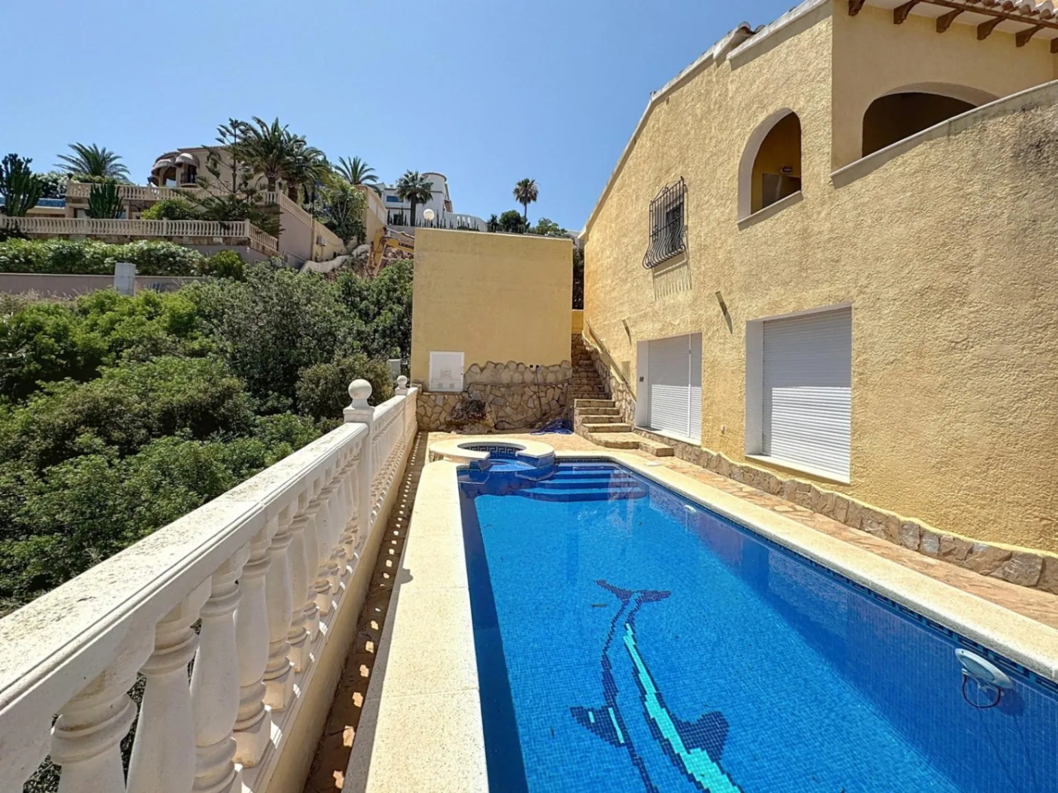 Cumbre del Sol villa con vistas al mar y piscina privada