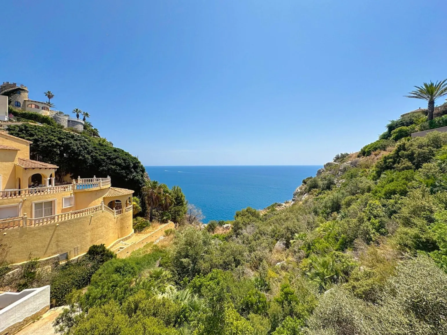 Cumbre del Sol villa con vistas al mar y piscina privada