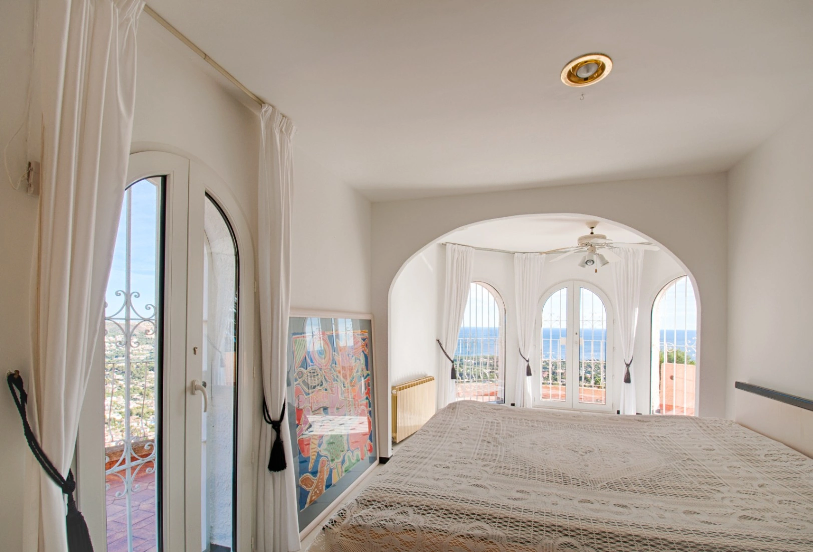 It's probably one of the best sea views in Moraira.
