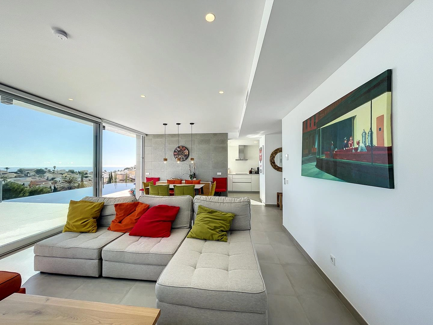 Villa moderna con vistas al mar y piscina privada