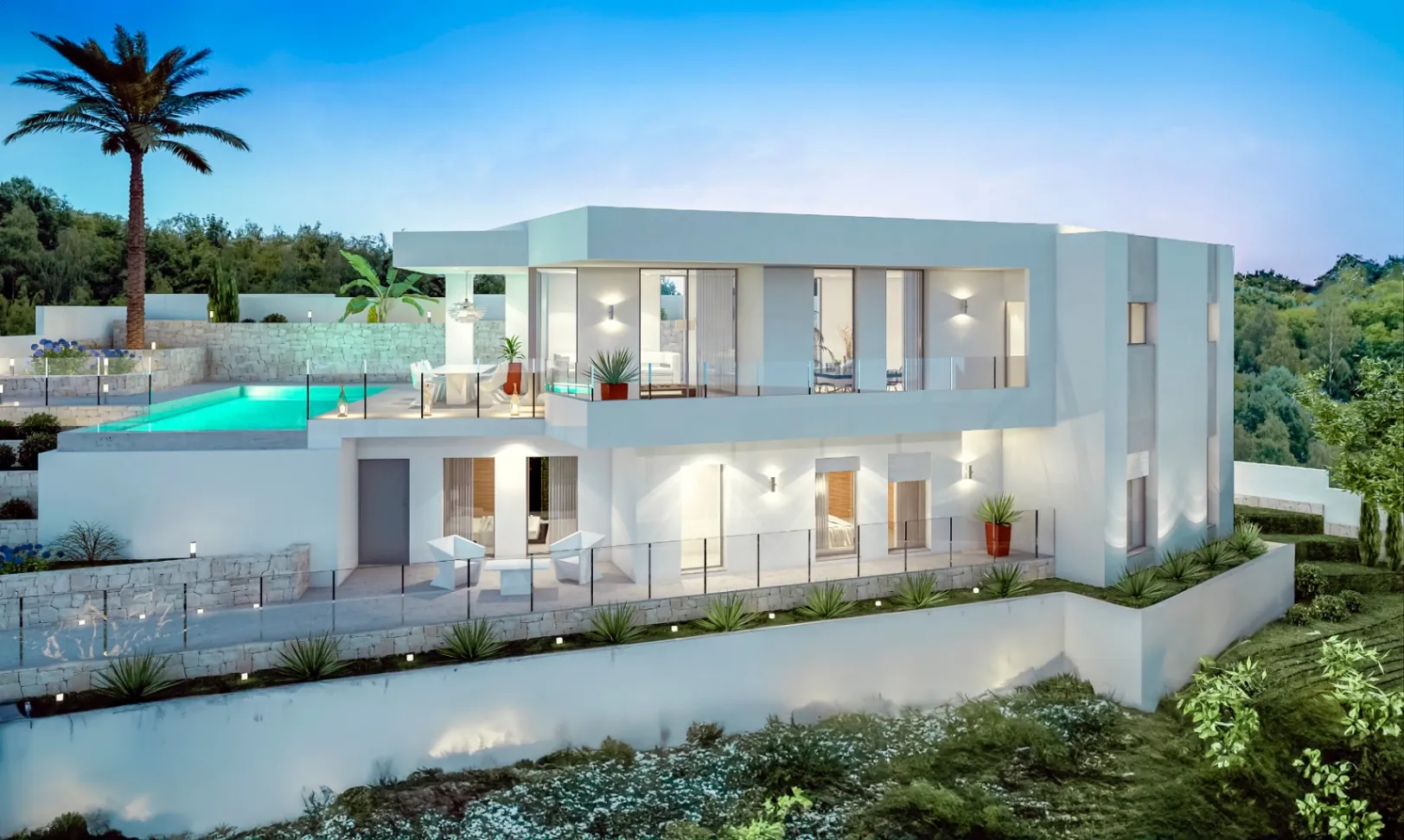 Villa de nueva construcción en venta en Moraira