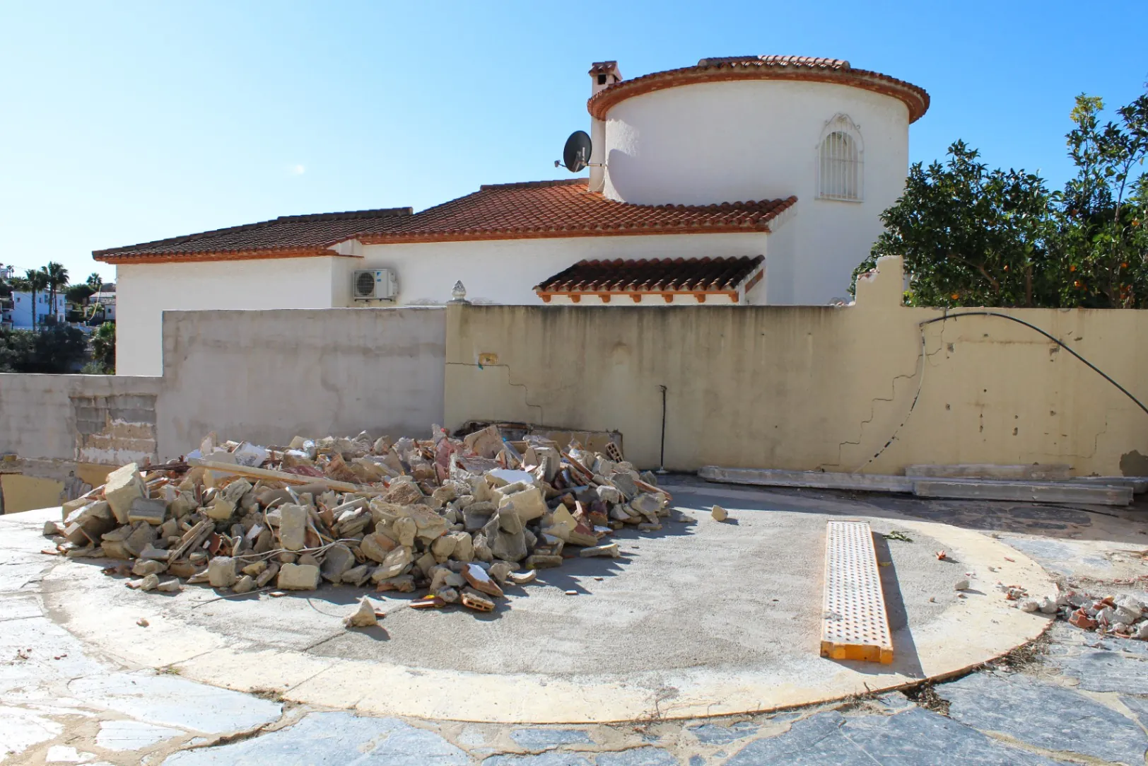 Proyecto de renovación: villa estilo ibicenco en venta en Benissa