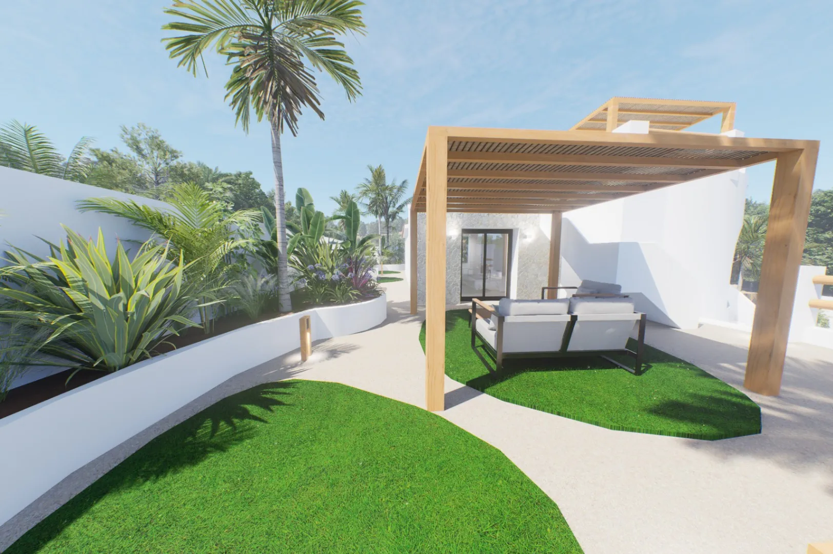 Proyecto de renovación: villa estilo ibicenco en venta en Benissa
