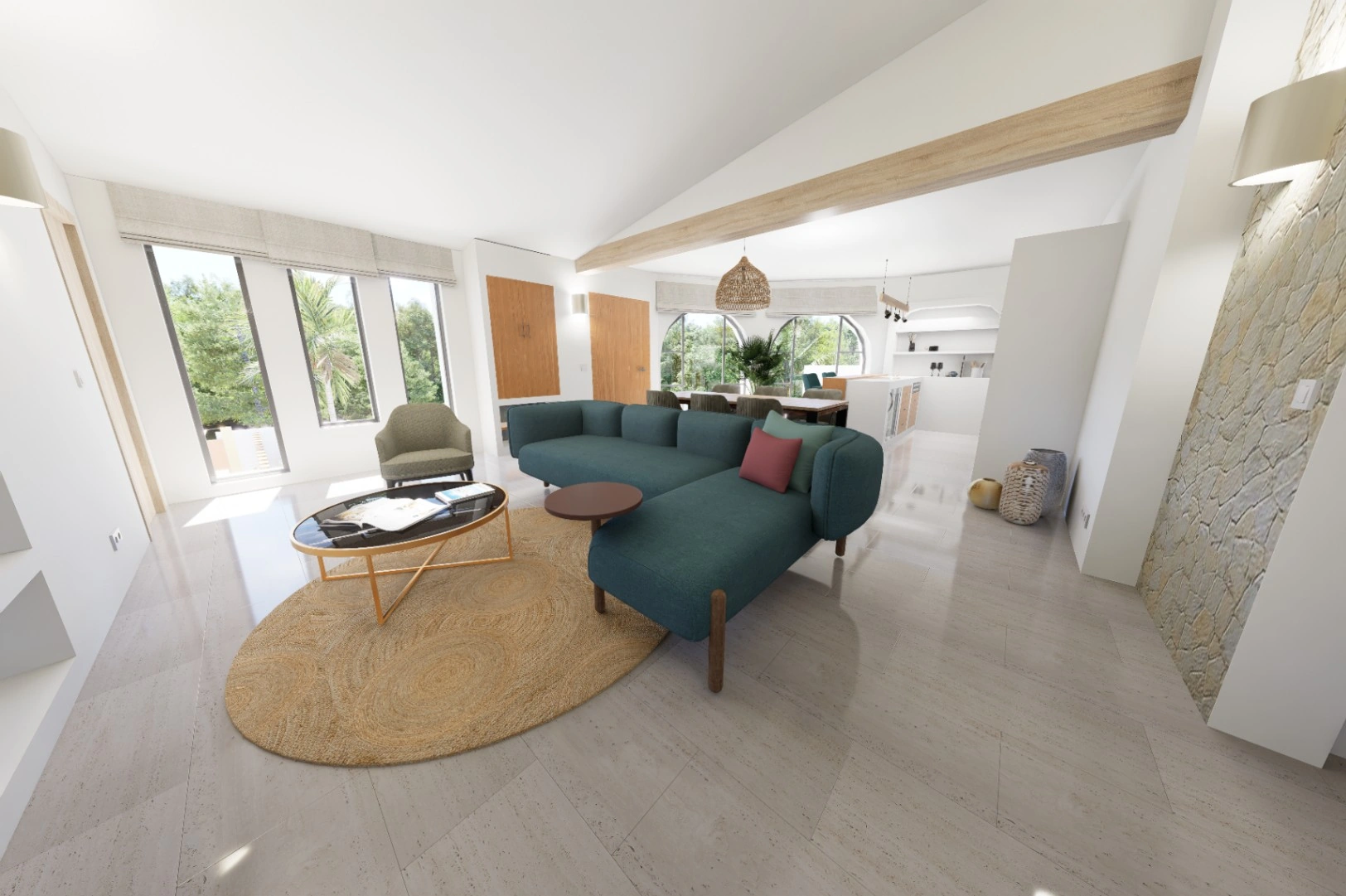 Proyecto de renovación: villa estilo ibicenco en venta en Benissa