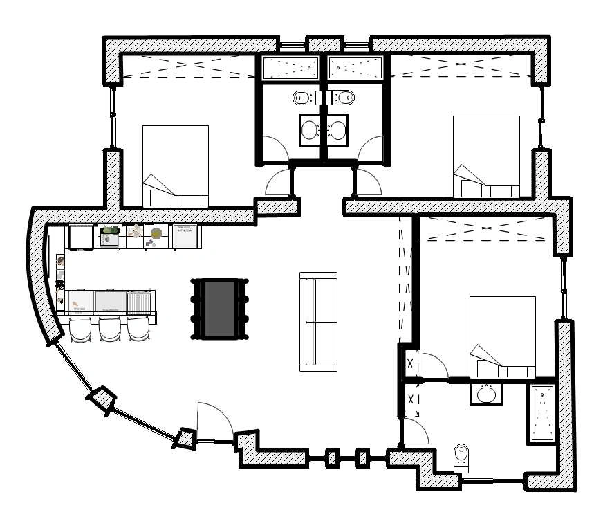 Proyecto de renovación: villa estilo ibicenco en venta en Benissa