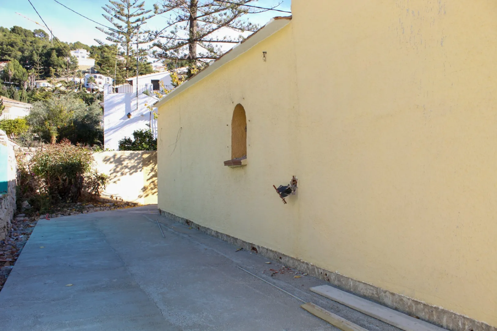 Proyecto de renovación: villa estilo ibicenco en venta en Benissa